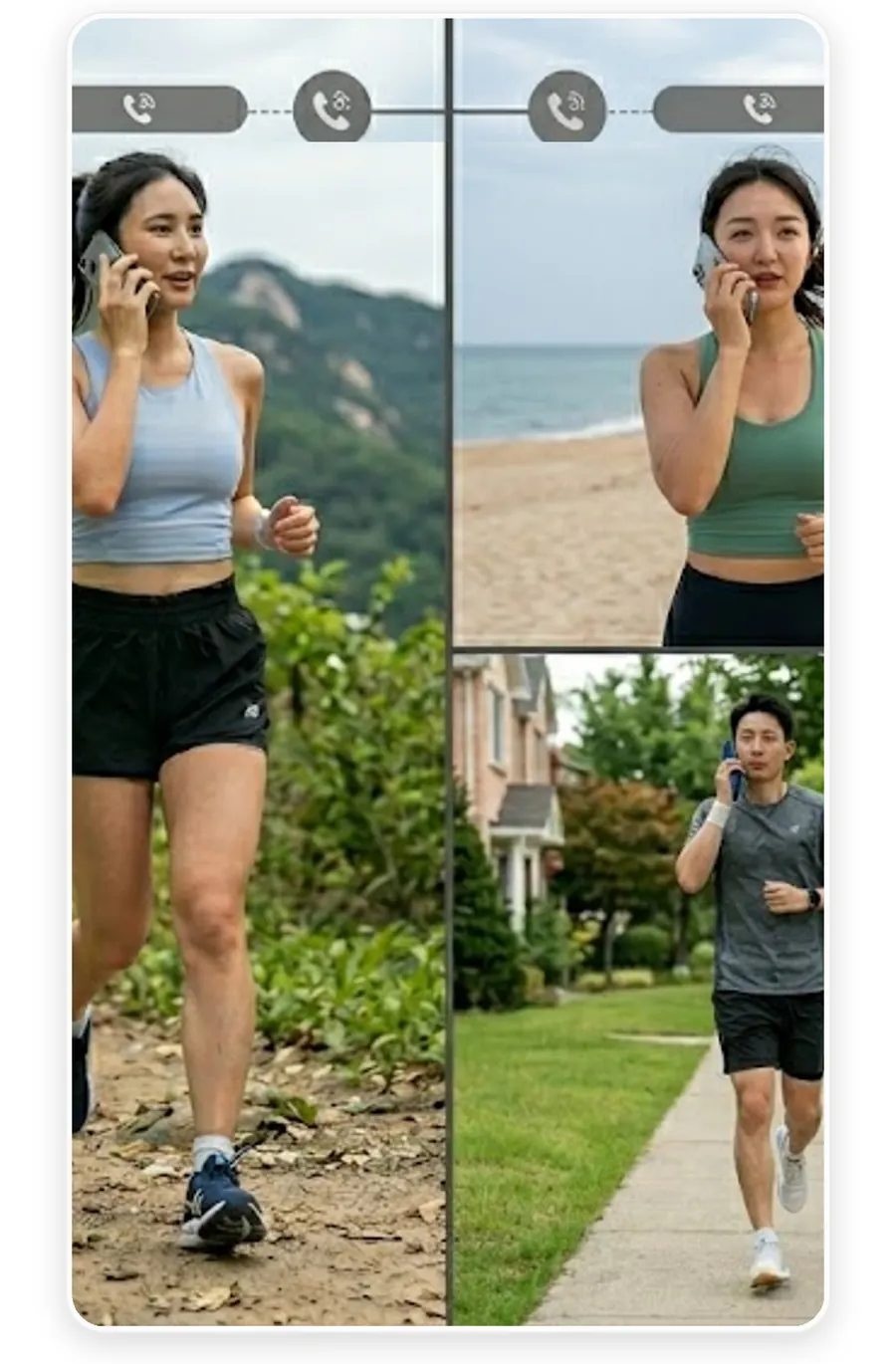 Chạy cùng bạn bè bằng giọng nói